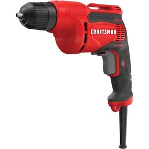 Craftsman 7 Amps 3/8 in. Corded Drill Driver - 500 RPM, 800W